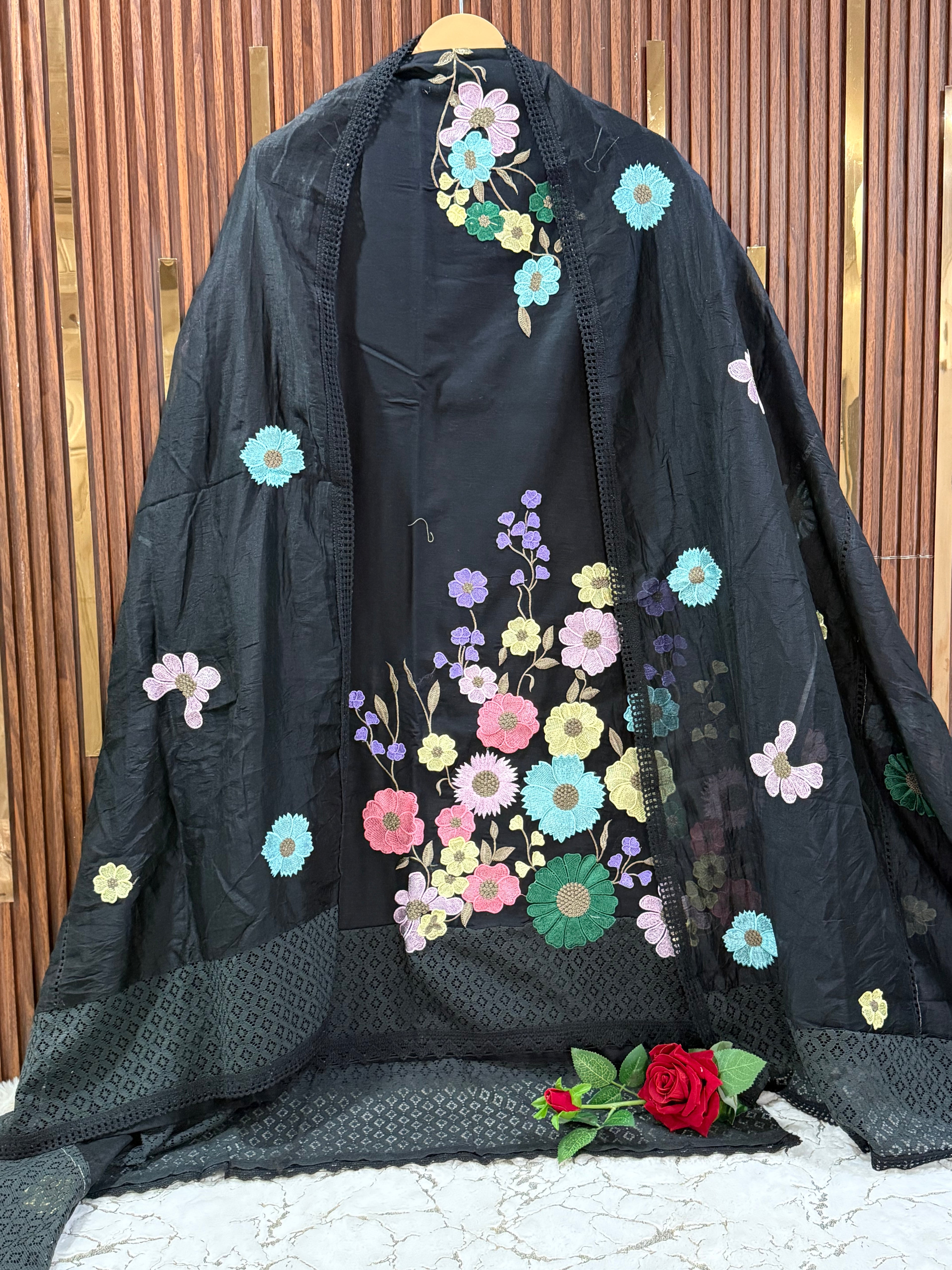 Premium Floral Cotton Suit Set