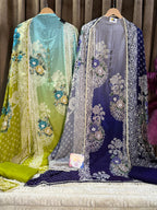 Premium Designer Muslin Cotton Suit Set