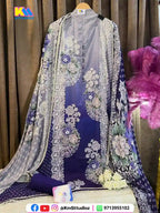Premium Designer Muslin Cotton Suit Set