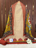 Lotus Luxe Jam Cotton Designer Suit Set