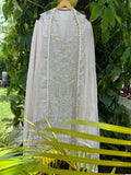 Premium Pure Organza Designer Wedding Suit Set