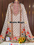 Muslin Kalamkari & Ajrakh Printed Kurta Set