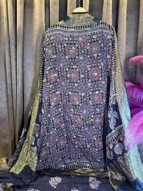 Women's Ethnic Wear > Designer Suits > Ajrakh & Banarasi Collection