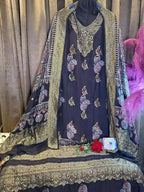 Women's Ethnic Wear > Designer Suits > Ajrakh & Banarasi Collection