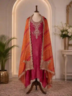Festive Bandhani × Leheriya Designer Suit