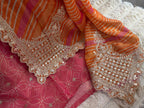Festive Bandhani × Leheriya Designer Suit