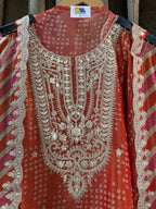 Festive Bandhani × Leheriya Designer Suit