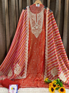 Festive Bandhani × Leheriya Designer Suit