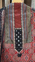 Ajrakh Mashru Silk Heritage Designer Suit Set