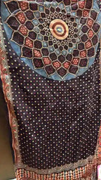 Ajrakh Mashru Silk Heritage Designer Suit Set