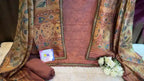 Pure Raw Silk Kalamkari Designer Suit Set