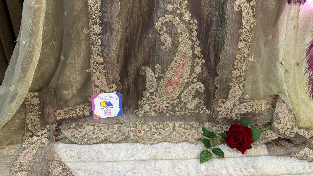 Luxury Tissue Designer Suit Set