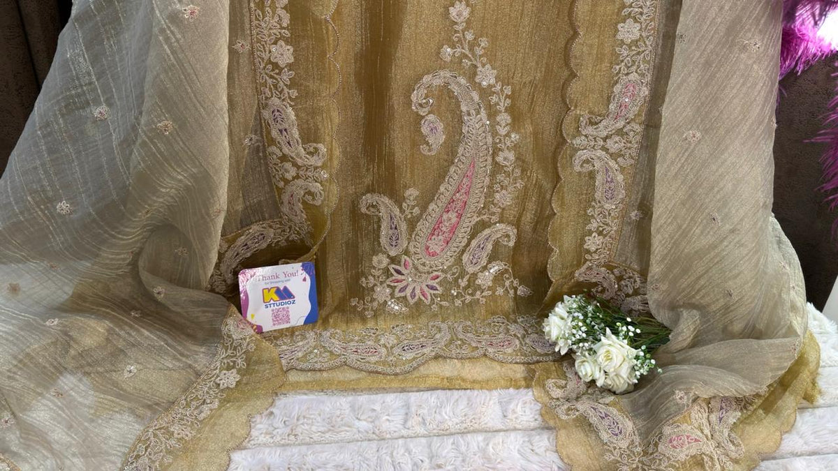 Luxury Tissue Designer Suit Set
