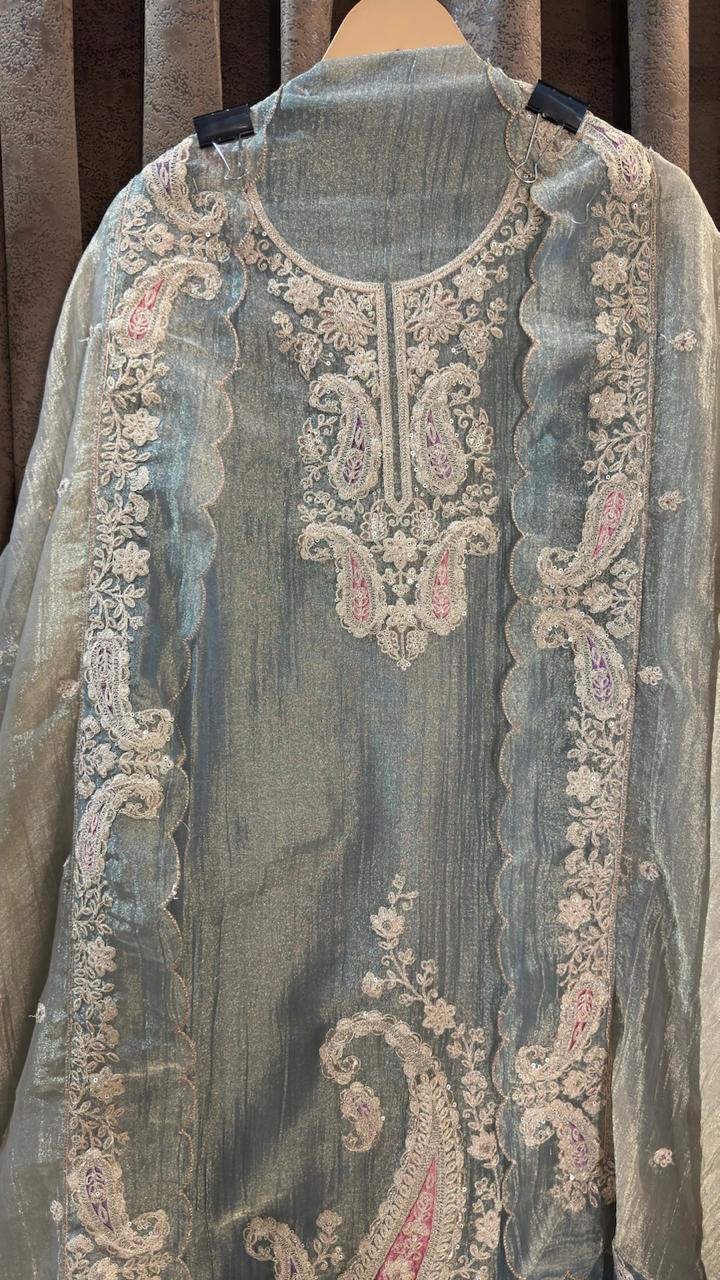 Luxury Tissue Designer Suit Set