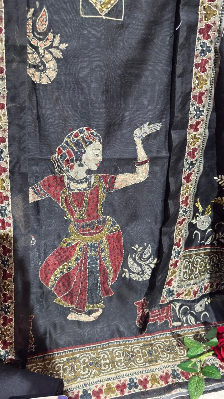 Calcutta Kantha & Knot Work Designer Suit Set