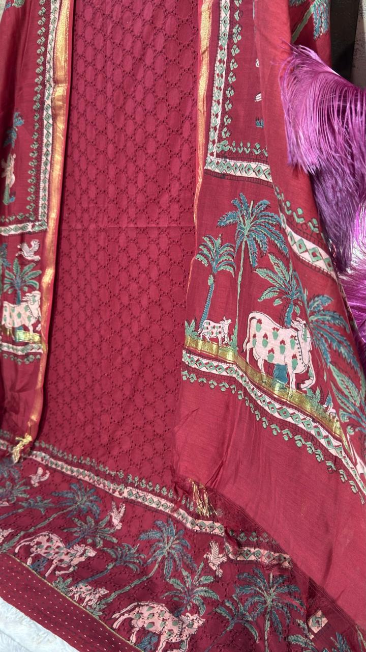 Hakuba Cotton Heritage Designer Suit Set