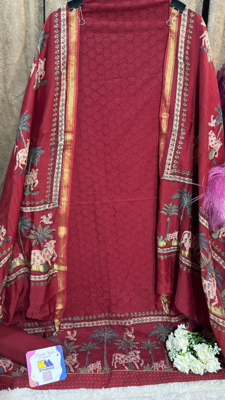Hakuba Cotton Heritage Designer Suit Set