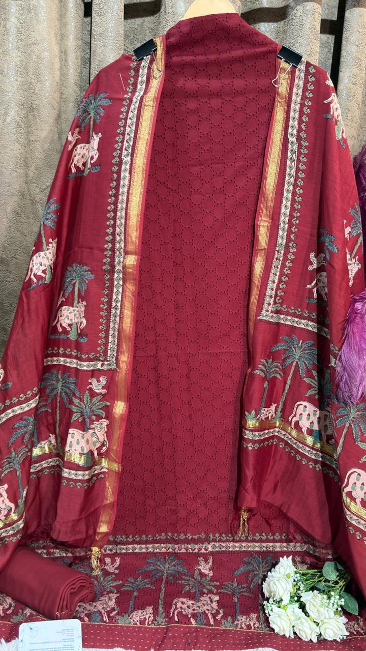 Hakuba Cotton Heritage Designer Suit Set