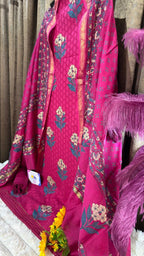 Hakuba Cotton Floral Designer Suit Set