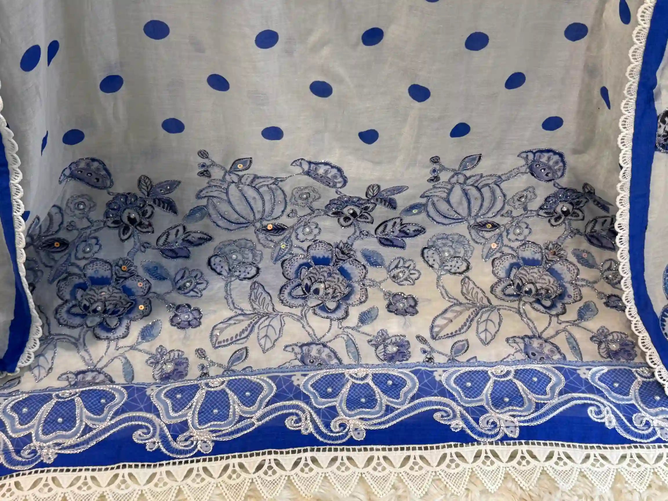 Premium Designer Muslin Cotton Suit Set