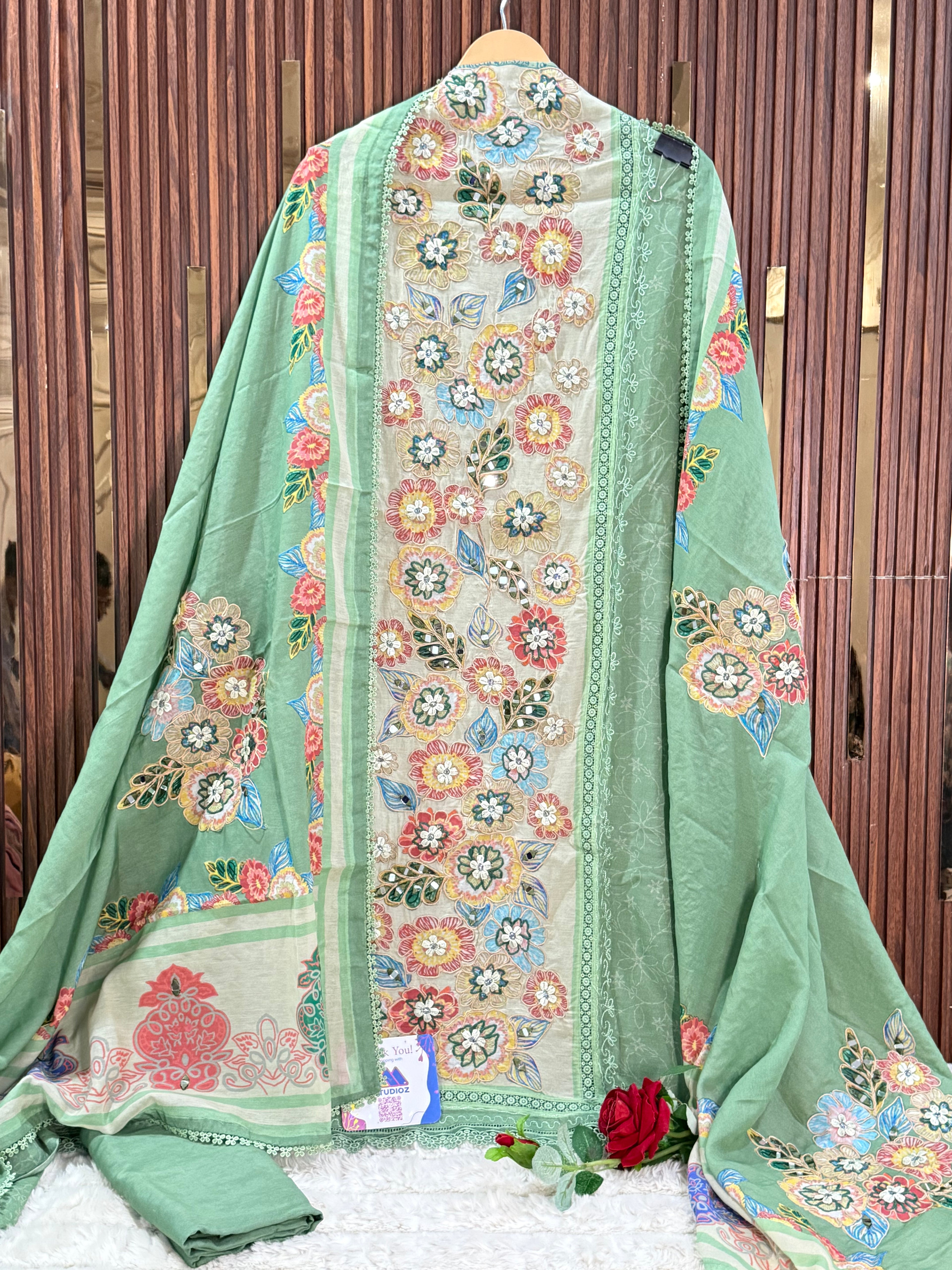 Muslin Luxe Edit Floral Suit Set