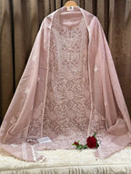 Hand Lucknowi Chikankari Suit