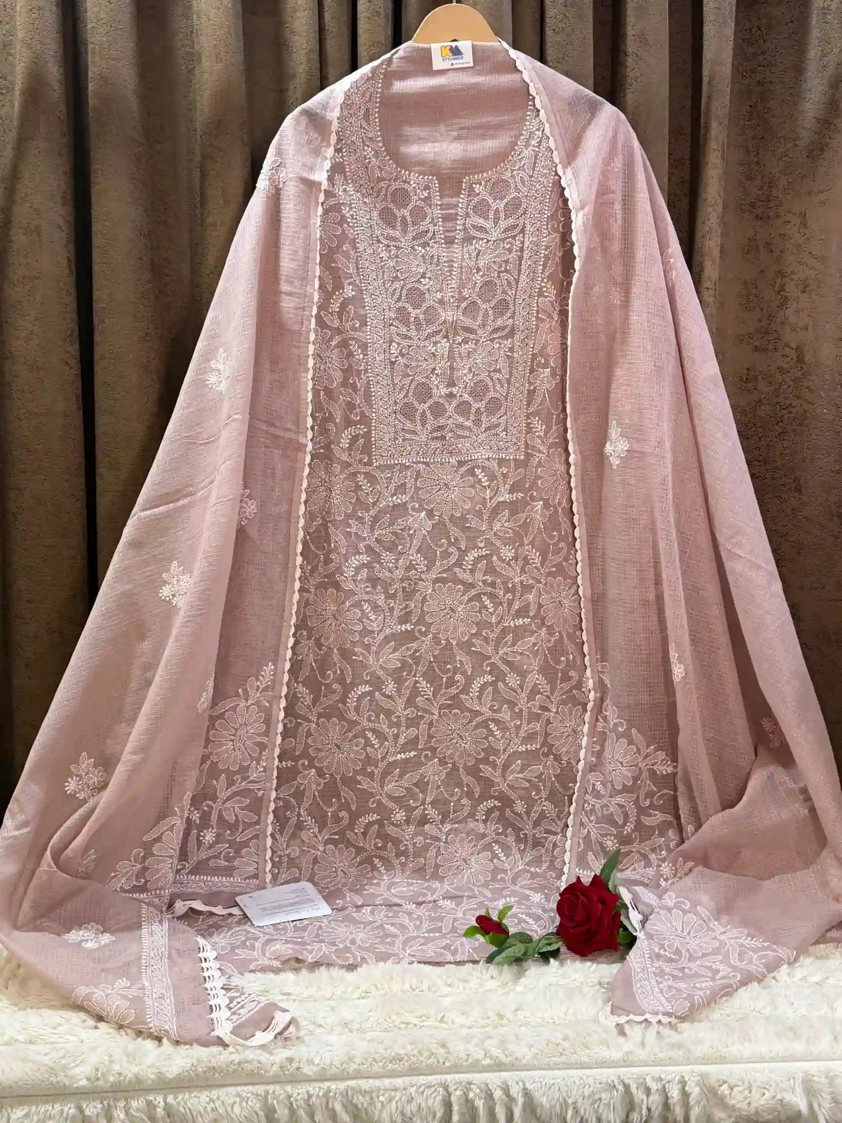Hand Lucknowi Chikankari Suit
