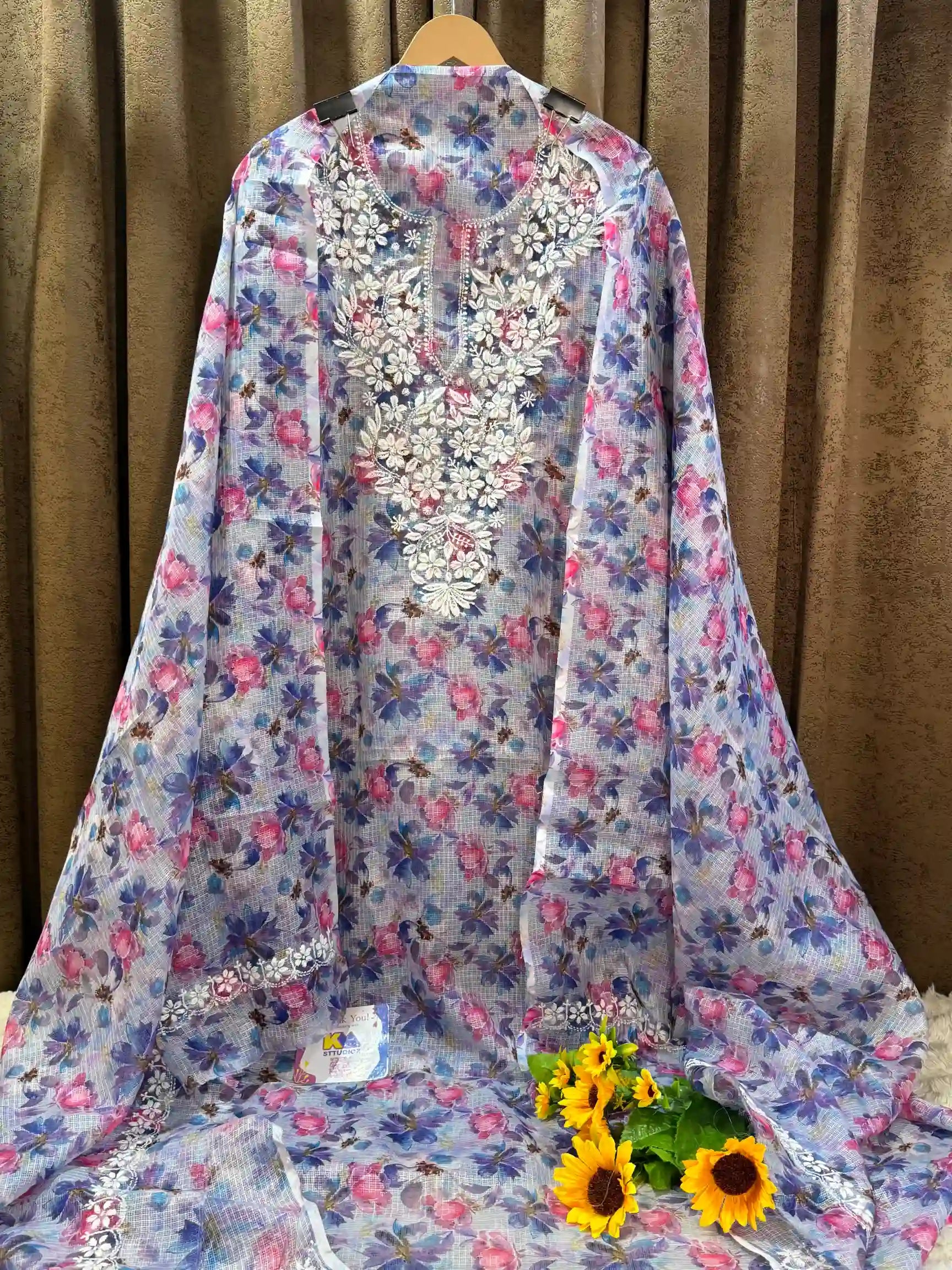 Hand Lucknowi Chikankari Suit