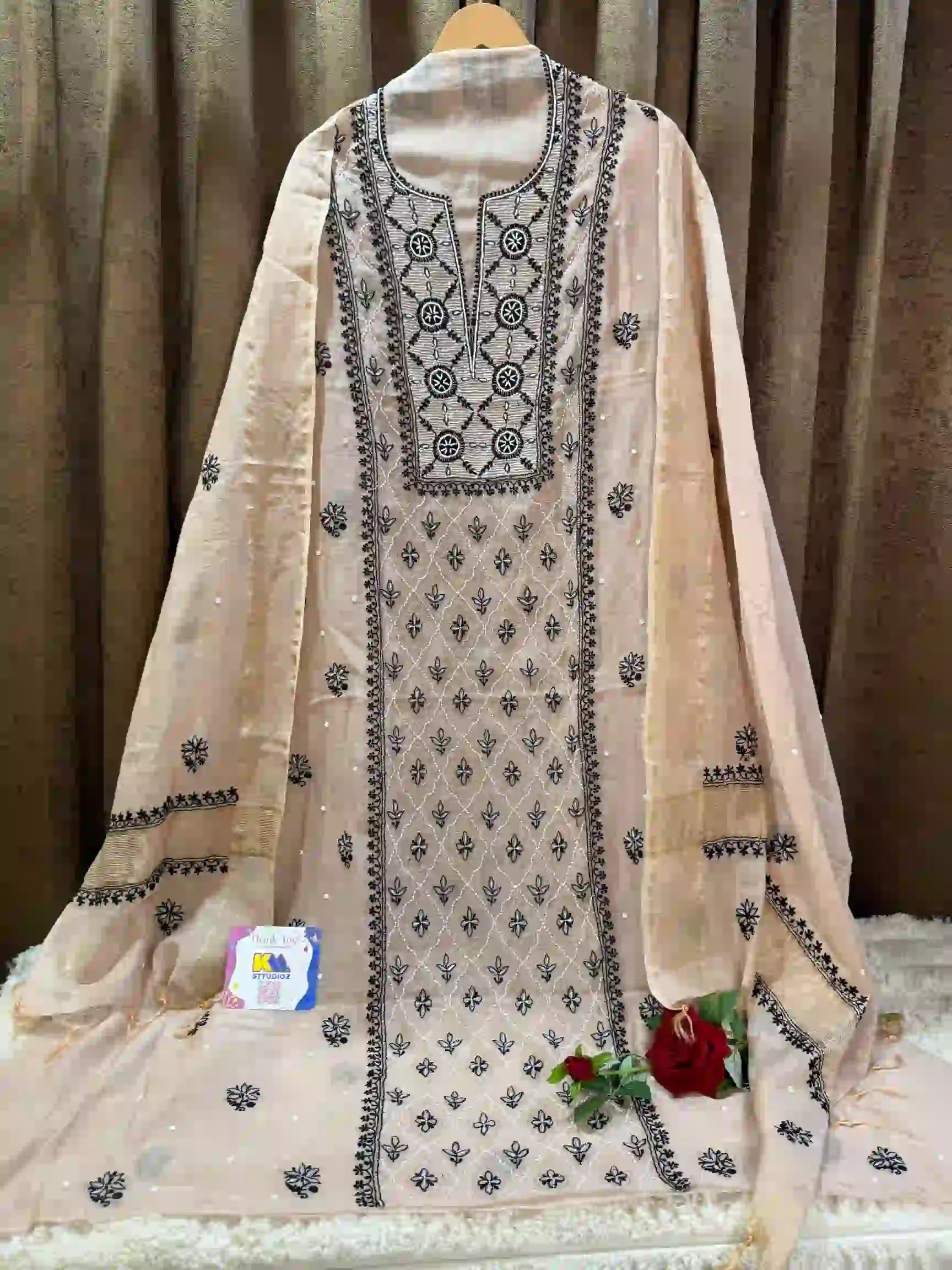 Pure Mul Chanderi Heritage Suit