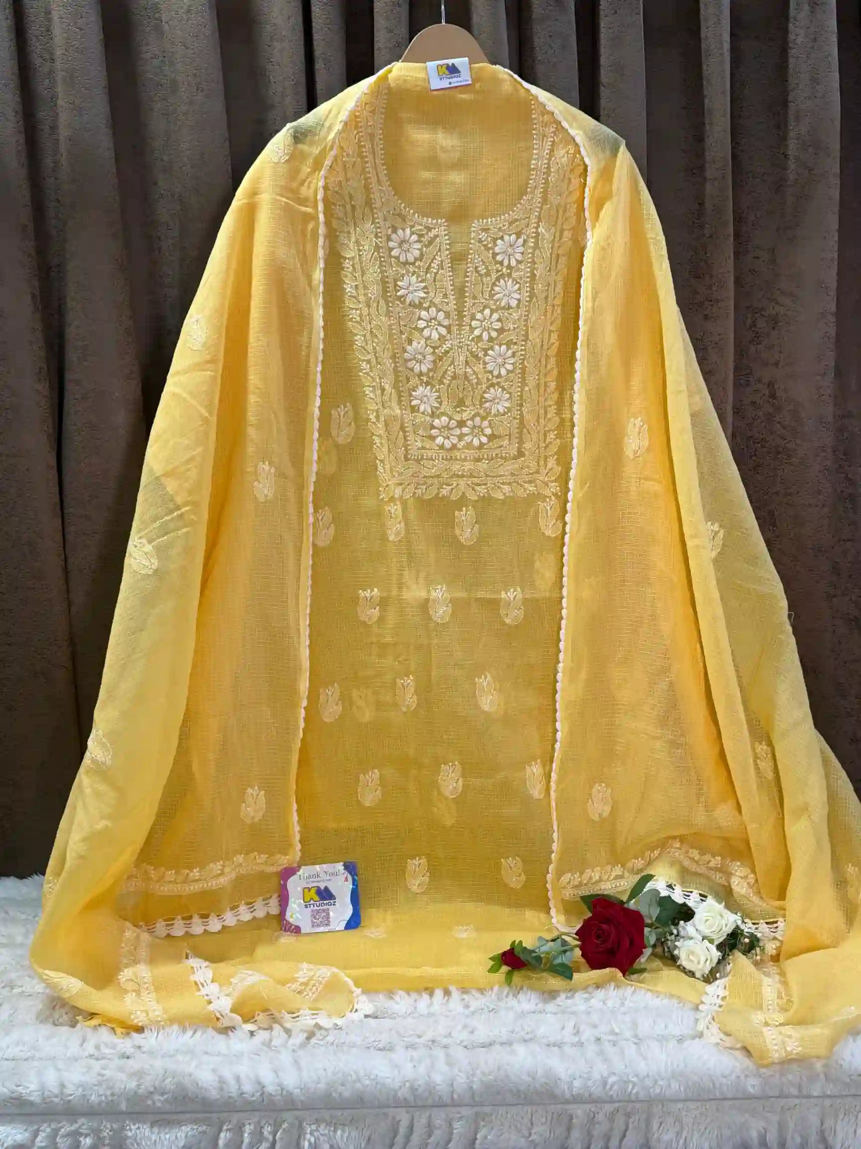 Hand Lucknowi Chikankari Suit