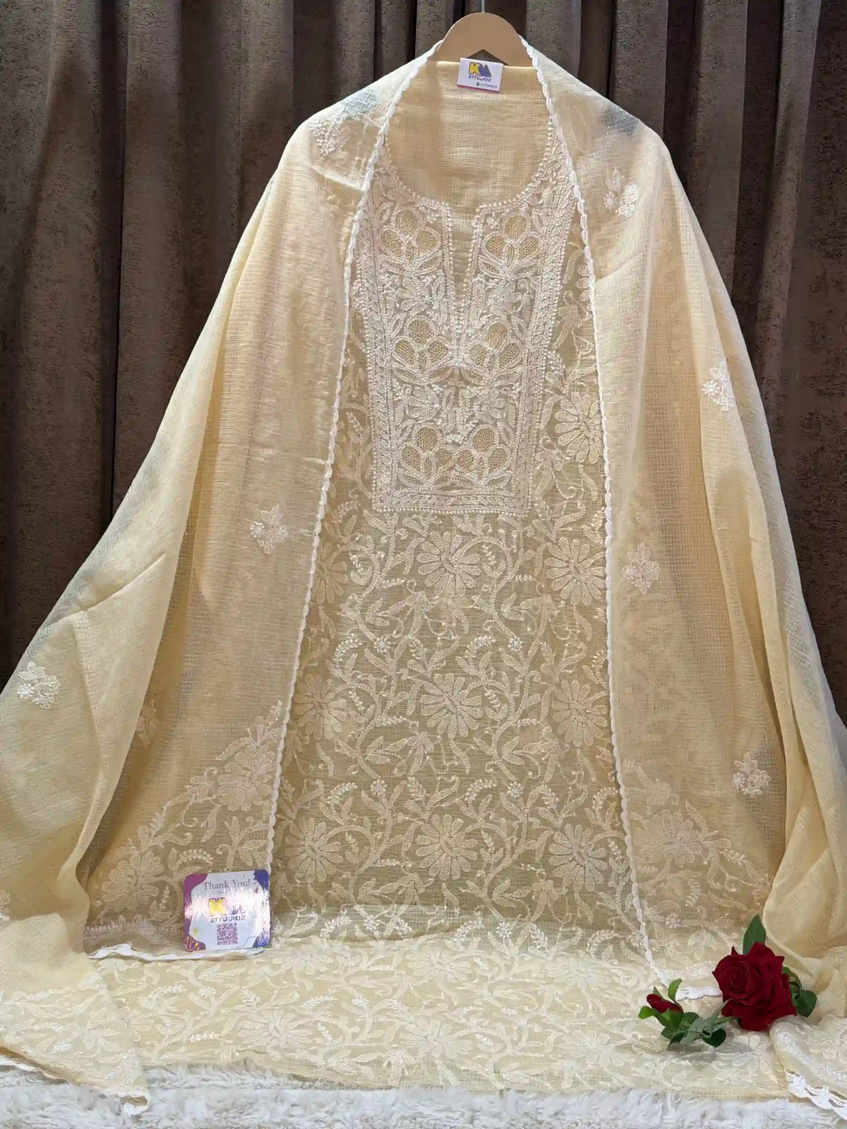 Hand Lucknowi Chikankari Suit