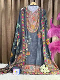 Premium Muslin Designer Ajrakh Suit Set