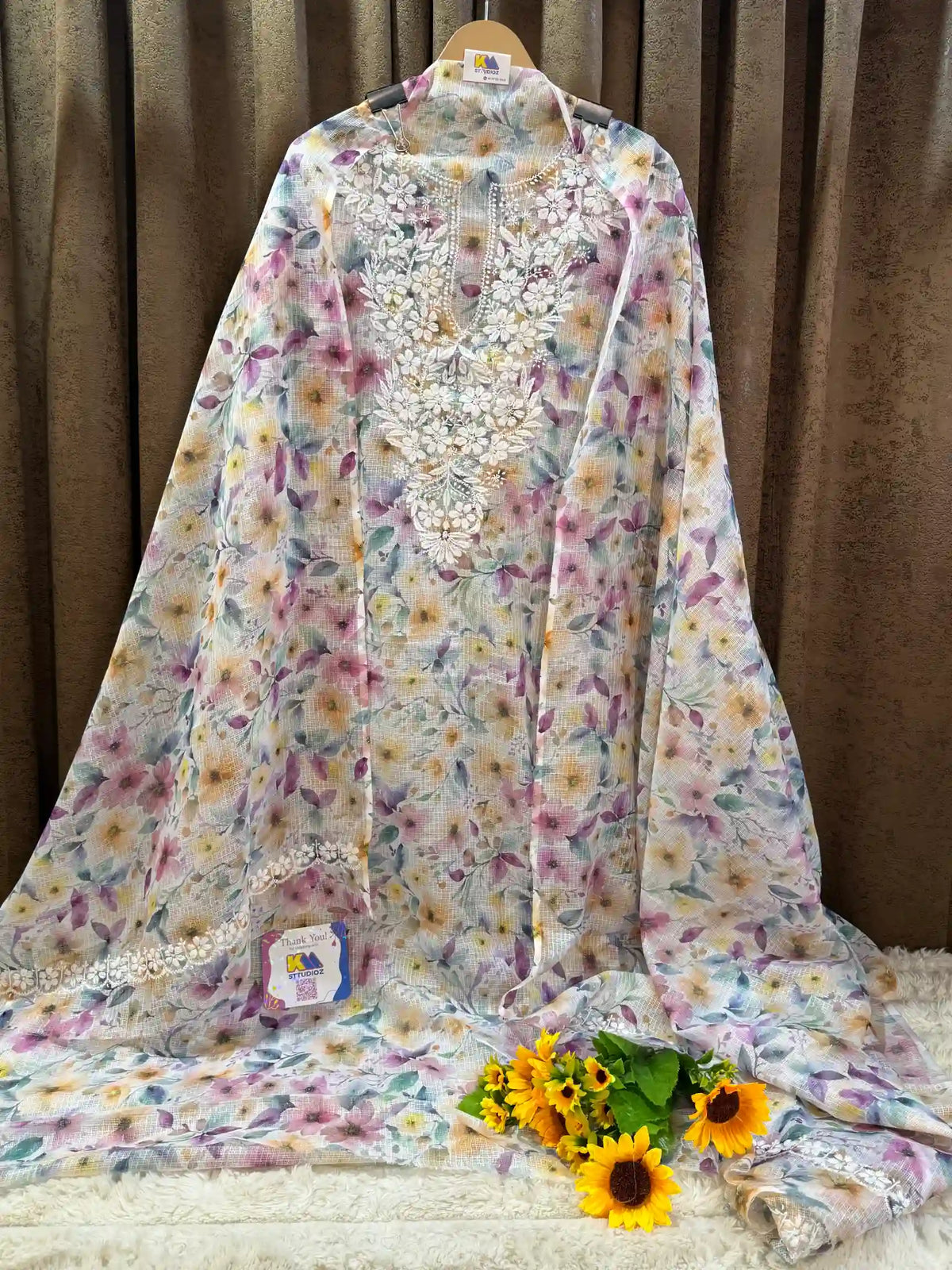 Hand Lucknowi Chikankari Suit